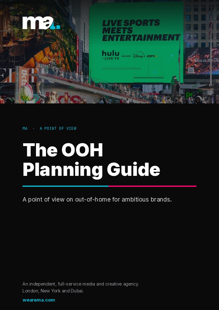 The OOH Planning Guide - front cover