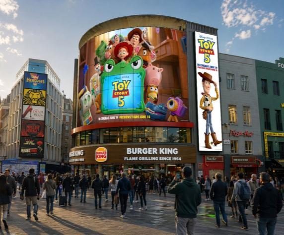 Ocean Outdoor: The Curve, Leicester Square