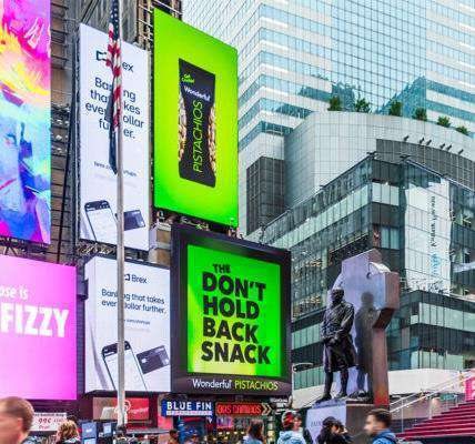 Dual Digital Spectaculars, Times Square