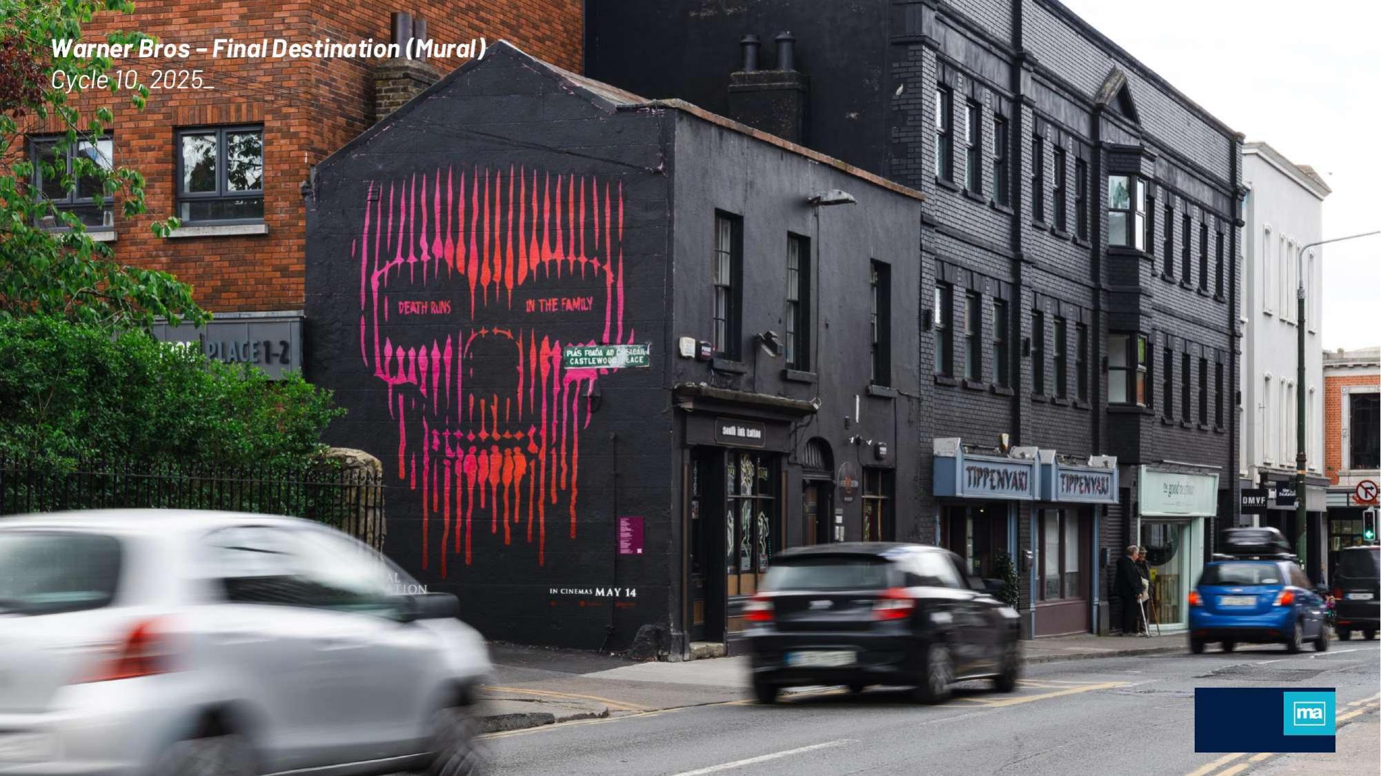 Aer Lingus: NFL activation, banner and mural